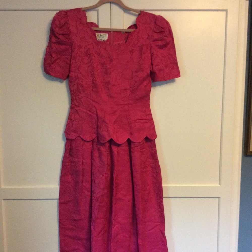 Talbots tea length dress